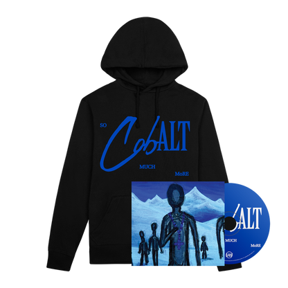 Cobalt Black Hoodie + CD Bundle